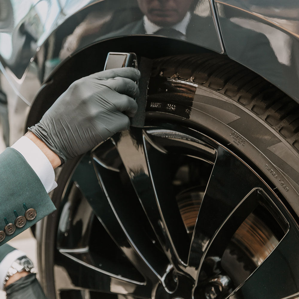 Bumper en Banden Pad in actie